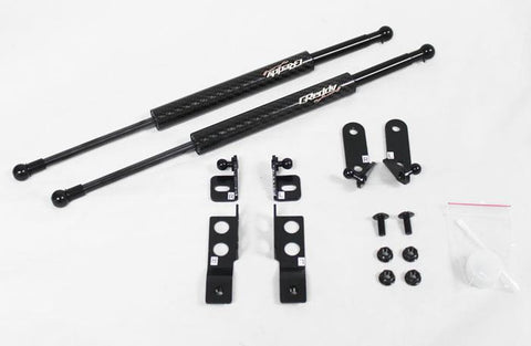 GReddy 00-09 Honda S200 AP1/AP2 Engine Hood Lifter Kit (Designed for OEM weight hoods.)