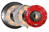 McLeod RXT HD Twin Clutch LSA 9-11/16 x 1-1/8 x 26 Spline Sprung Hub 8 Bolt Modular Assy w/Alum Fly