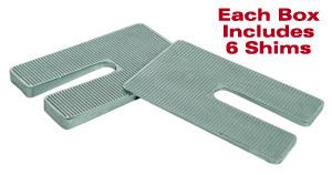 SPC Performance ZINC SHIMS 2.5x5x3.0 deg.