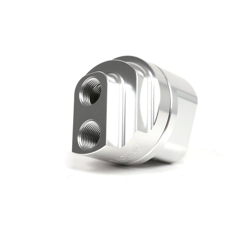 BLOX Racing Remote Oil Filter Relocation Kit - Polished