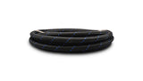 Vibrant -12 AN Two-Tone Black/Blue Nylon Braided Flex Hose (20 foot roll)