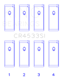 King Engine Bearings Nissan QR25DE DOHC 16 Valves Rod Bearing Set - Size STD