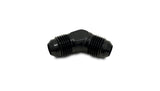 Vibrant Flare Union 45 Degree Adapter Fittings Size -4 AN