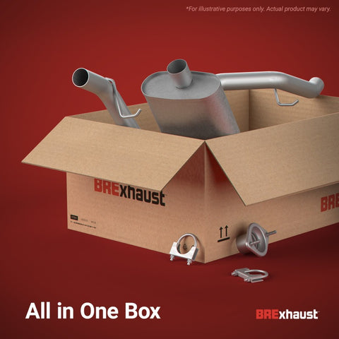 BRExhaust 20-21 Jeep Gladiator 3.6L Direct-Fit Replacement Exhaust Kit