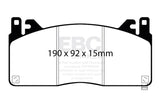 EBC 2015+ Ford Mustang GT350 Bluestuff Front Brake Pads