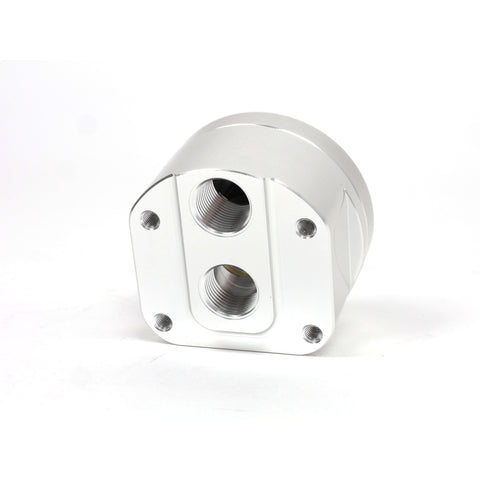 BLOX Racing Remote Oil Filter Relocation Kit - Polished
