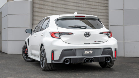 Borla 23-24 Toyota GR Corolla ATAK Cat Back System w/ Black Tips