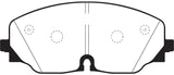 EBC 2017+ Volkswagen Atlas 2.0L Turbo Yellowstuff Front Brake Pads