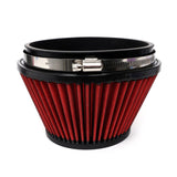 BLOX Racing Shorty Performance 5in Air Filter w/3in Velocity Stack and Coupler Kit