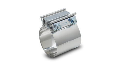 Vibrant Easy Seal SS Exhaust Sleeve Butt Joint Clamp for 2.25in O.D. Tubing
