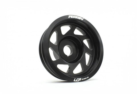 PERRIN 93-14 Subaru Impreza (Incl. 02-14 WRX) / 04-21 STI Lightened Crank Pulley - Black