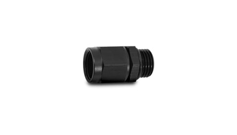 Vibrant -10AN Female to -10AN Male Straight Cut Adapter with O-Ring