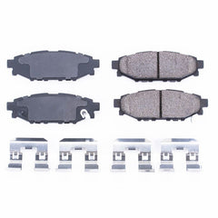 Power Stop 13-16 Subaru BRZ Rear Z17 Evolution Ceramic Brake Pads w/Hardware