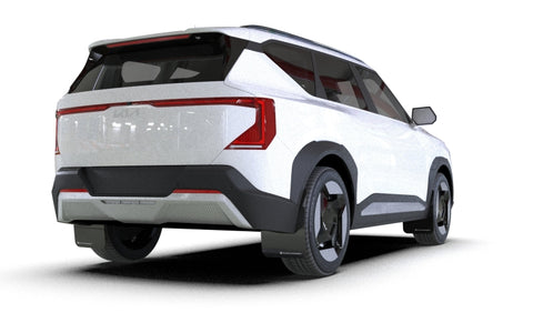 Rally Armor 2027 Kia EV5 Black UR Mud Flap - White Logo