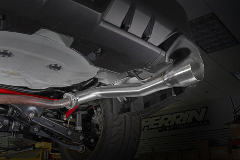 PERRIN 15-21 Subaru STI/15-25 WRX SS Dual Tip Axle Back Exhaust (Fits OE/AM Ctr Pipes)