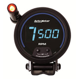 Autometer 52.4mm 1-100 PSI Black Digital Fuel Pressure Gauge