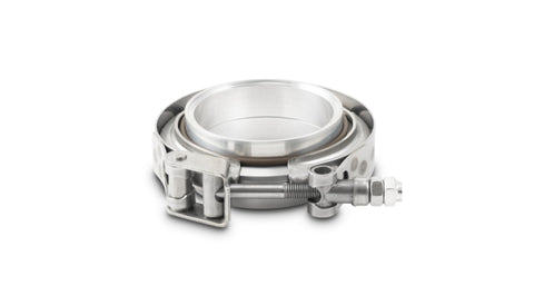 Vibrant AL V-B Flange Assembly for 3in OD Tubing incl 2 AL V-b flanges 1 SS V-B Clamp 1 Viton O-Ring