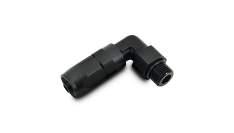 Vibrant Male -8AN 90 Degree Hose End Fitting - 9/16-18 Thread (6)