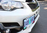 PERRIN 15-17 Subaru WRX/STI (w/o FMIC) / 13-17 Crosstrek / 12-16 Impreza License Plate Reloc. Kit