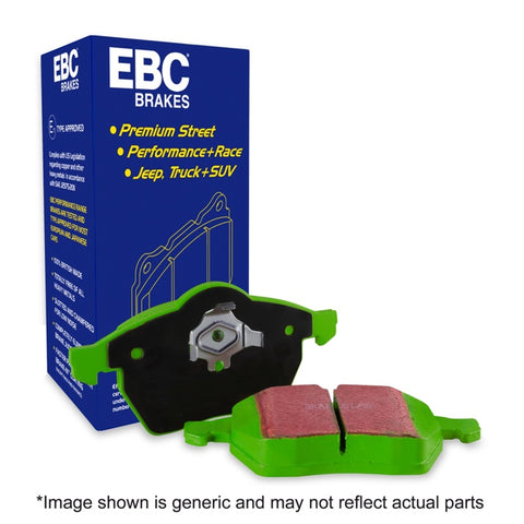 EBC 86-89 Mazda RX7 2.4 (1.3 Rotary)(Vented Rear Rotors) Greenstuff Front Brake Pads