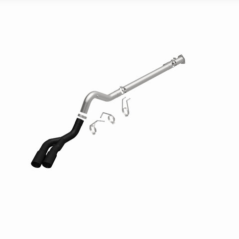 MagnaFlow 08-18 Ford F-250/F-350/F-450 4.6L/6.7 DPF-Back Black 4in Dual Single Rear Exit