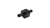 Vibrant Inline Barbed Union for 3/8in ID Hose with 1/8in NPT Port