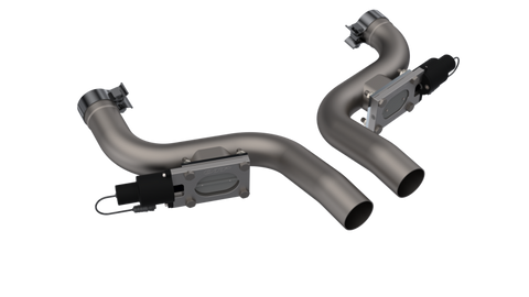 2011-2023 Dodge Challenger,Charger & Chrysler 300C 5.7L QTP Aggressor Cutout Pipes