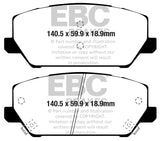 EBC 2019+ Hyundai Veloster (2nd Gen) N 2.0T Bluestuff Front Brake Pads