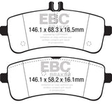 EBC 2015+ Mercedes-Benz C63 S AMG (W205) 4.0L Twin Turbo Bluestuff Rear Brake Pads