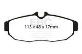 EBC 05-10 Ford Mustang 4.0 Yellowstuff Rear Brake Pads