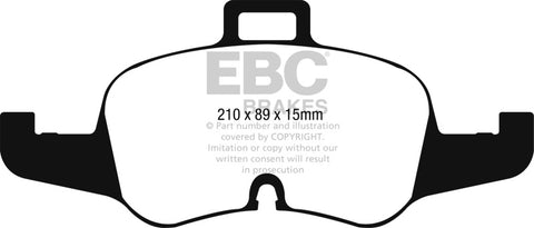 EBC 2016+ Audi TTS Quattro 2.0T Bluestuff Front Brake Pads