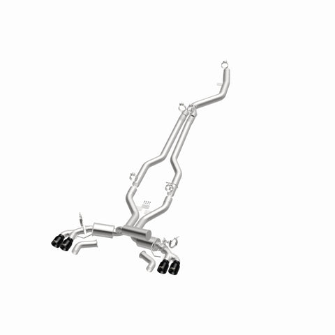 MagnaFlow BMW SPEQ Series Cat-Back Exhaust System Black Chrome