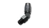 Vibrant Male NPT 90 Degree Hose End Fitting -12AN - 1/2 NPT