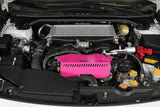 PERRIN 22-25 Subaru WRX Pulley Cover - Hyper Pink (TALL - For Use w/o PERRIN AOS)