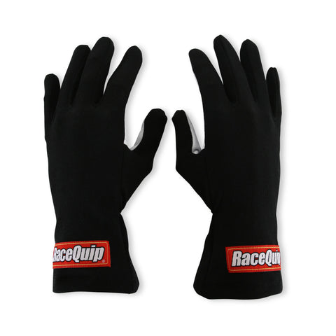 RaceQuip Black Basic Race Glove - Large