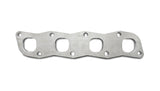 Vibrant T304 SS Exhaust Manifold Flange for Nissan KA24 motor 3/8in Thick