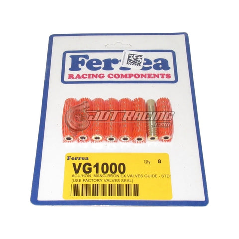 New Ferrea Bronze Valve Guides Set for 1992-1993 Acura Integra GSR B17 B17A1