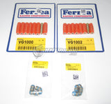 Ferrea Bronze Valve Guides & Seals Set For 2005-2006 Acura RSX K20A3 K20Z1