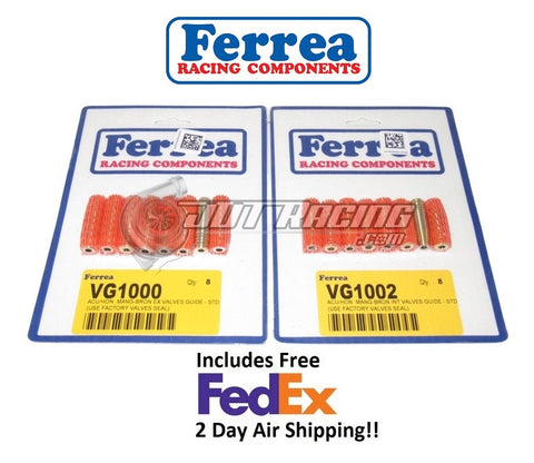 New Ferrea Bronze Valve Guides Set for 1994-2001 Acura Integra GSR B18C1 VTEC