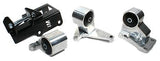 Innovative 92-95 Civic H-Series Silver Aluminum Mounts 75A Bushings