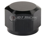 JDT Racing AN6 6AN Flare Cap with Internal O-Ring ORB Black Aluminum High Quality (Qty 5)
