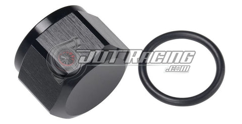 JDT Racing AN6 6AN Flare Cap with Internal O-Ring ORB Black Aluminum High Quality (Qty 5)