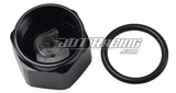 JDT Racing AN4 4AN Flare Cap with Internal O-Ring ORB Black Aluminum High Quality (Qty 3)