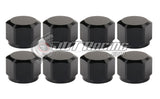 JDT Racing AN6 6AN Flare Cap with Internal O-Ring ORB Black Aluminum High Quality (Qty 8)