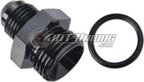 AN4 4AN Male Flare to AN6 6AN Male ORB Straight Adapter Fitting with O-Ring