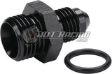 AN4 4AN Male Flare to AN6 6AN Male ORB Straight Adapter Fitting with O-Ring