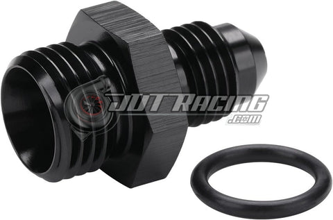 AN4 4AN Male Flare to AN6 6AN Male ORB Straight Adapter Fitting with O-Ring