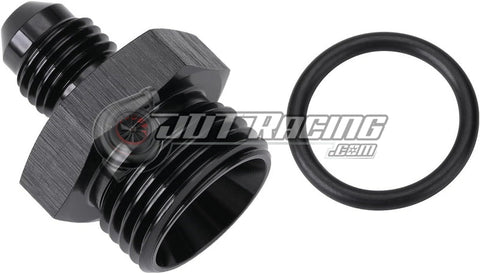 AN4 4AN Male Flare to AN8 8AN Male ORB Straight Adapter Fitting with O-Ring