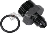 AN4 4AN Male Flare to AN8 8AN Male ORB Straight Adapter Fitting with O-Ring
