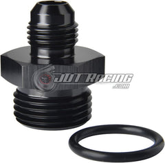 AN8 8AN Male Flare to AN12 12AN Male ORB Straight Adapter Fitting with O-Ring
